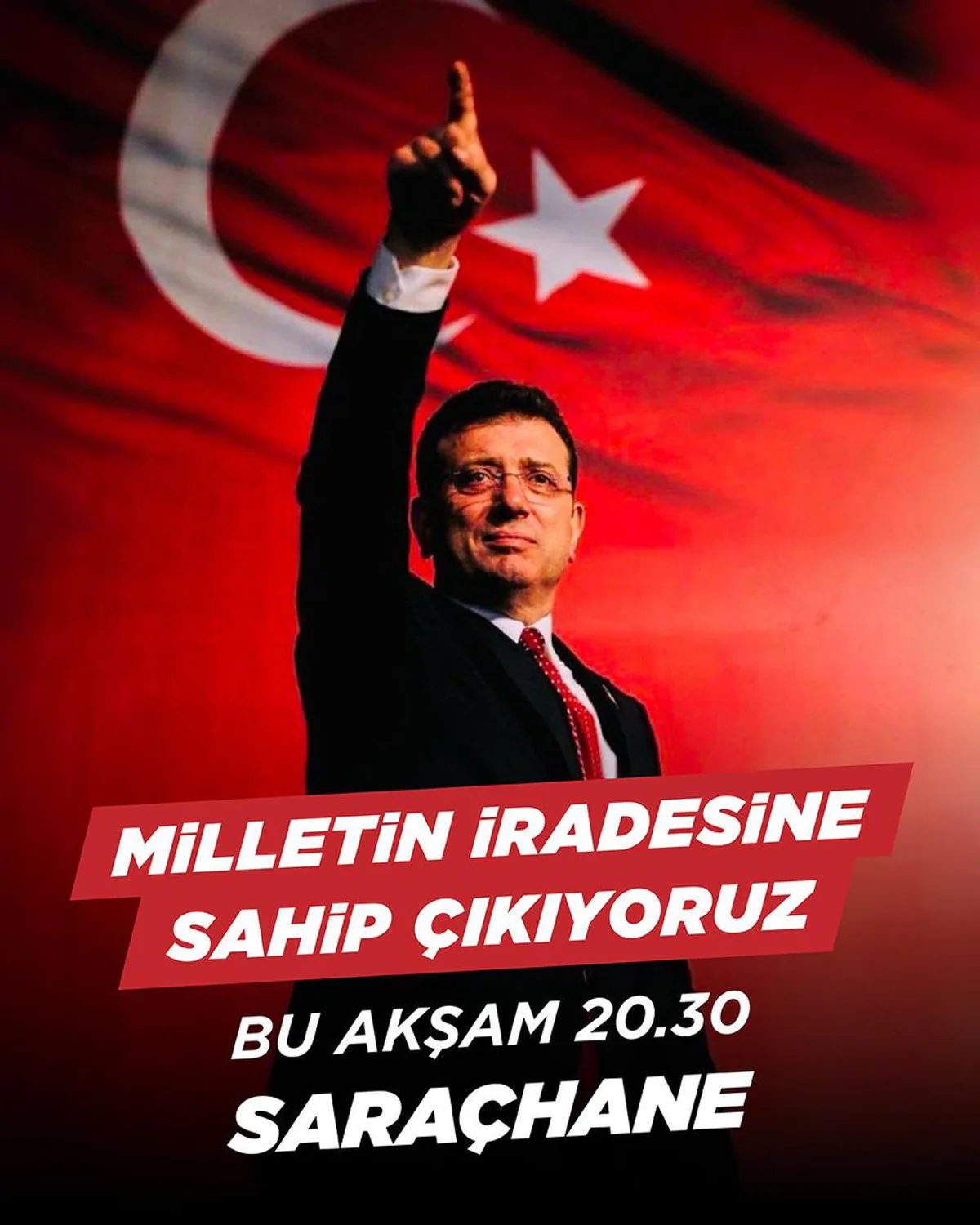 İmamoğlu: "Millet İradesiyle Türkiye'ye Yön Veriyoruz" İmamoğlu: "Millet İradesiyle Türkiye'ye Yön Veriyoruz"