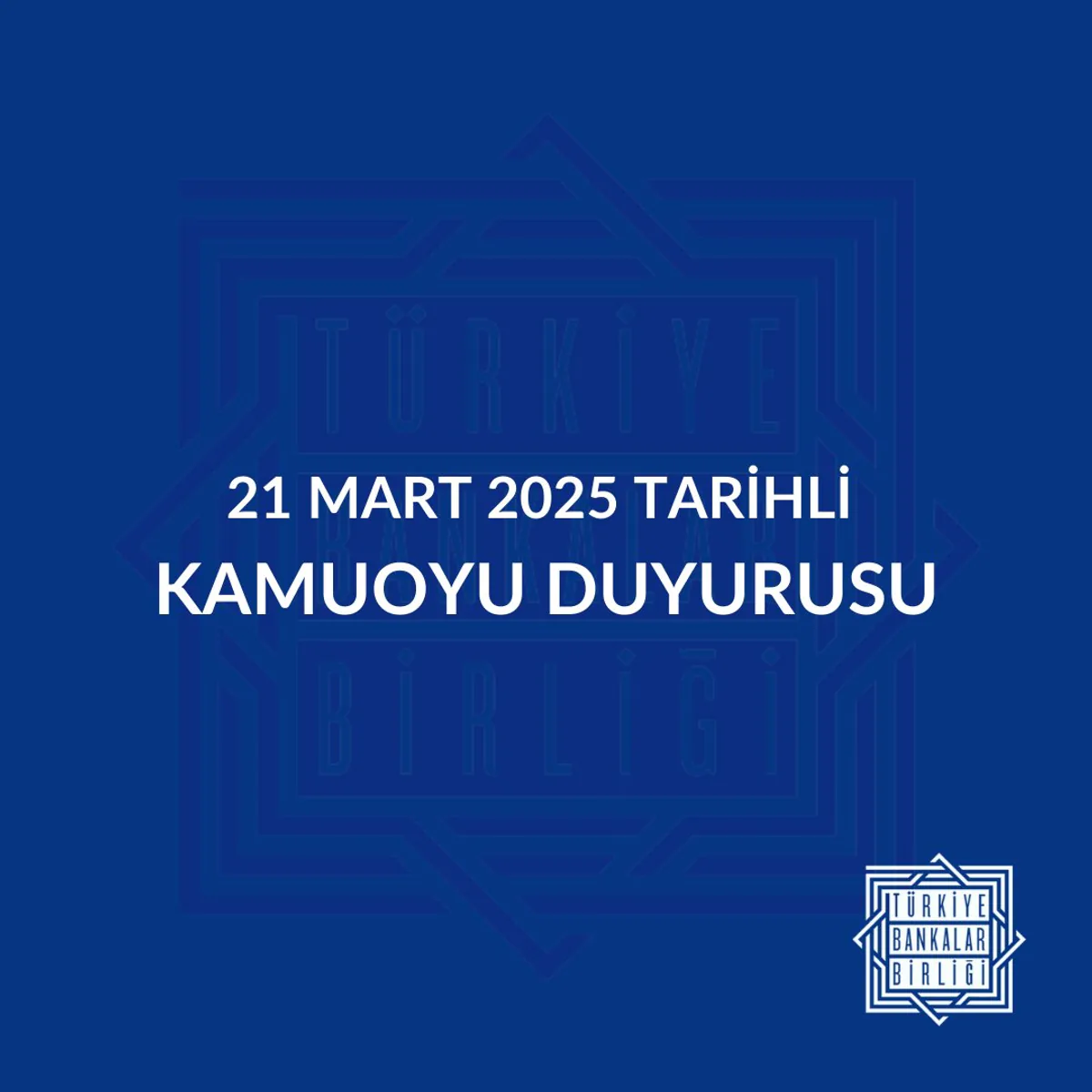 Türkiye Bankalar Birliği, Hazine ve Maliye Bakanı Şimşek ile İftar Programı Düzenleyecek Türkiye Bankalar Birliği, Hazine ve Maliye Bakanı Şimşek ile İftar Programı Düzenleyecek
