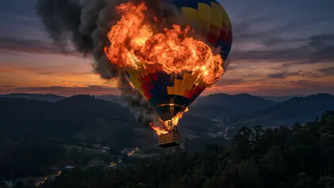 Brezilya'da Gökyüzünde Dehşet: Santa Catarina'da Balon Faciası