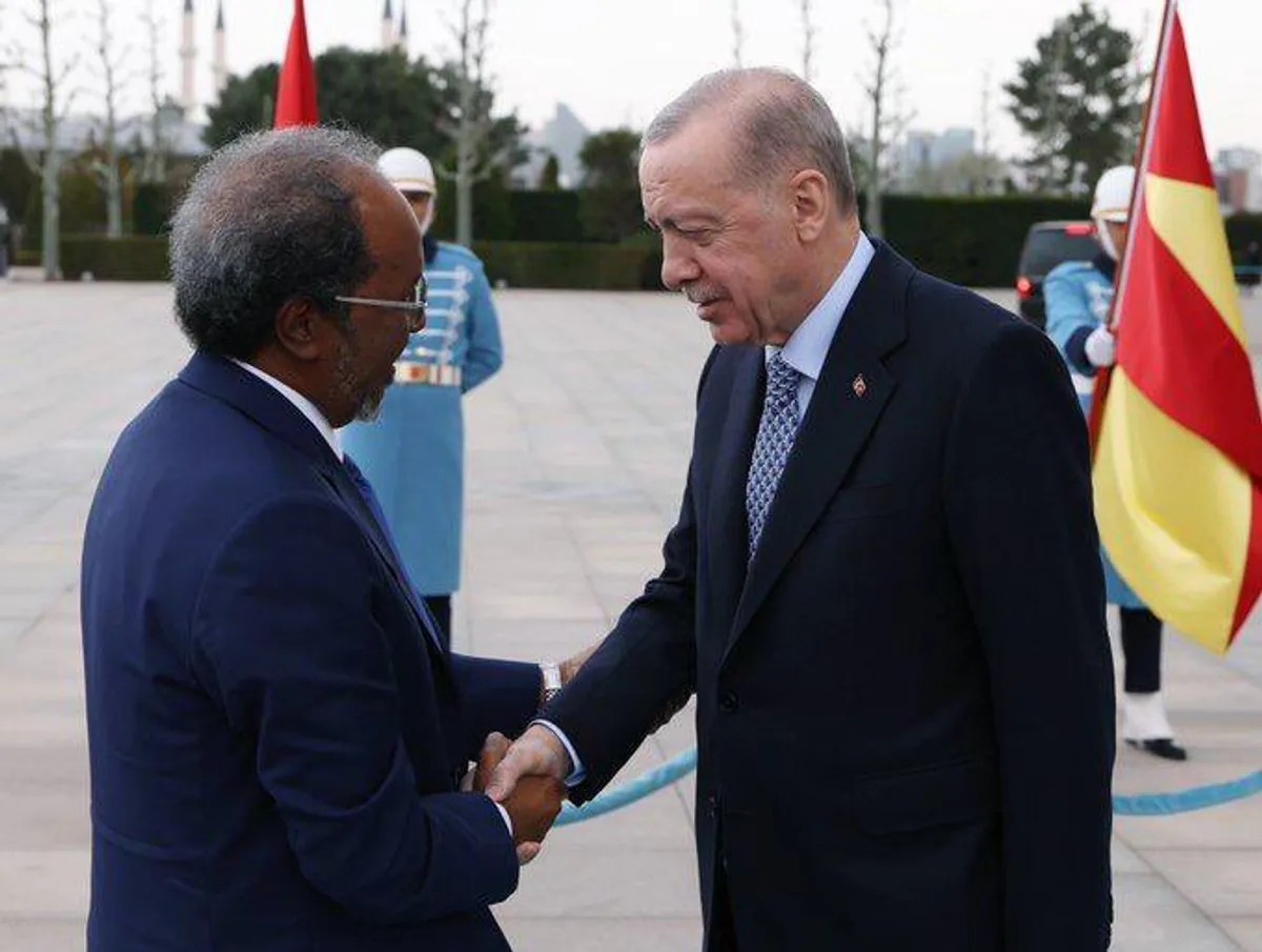 Erdoğan, Somali Cumhurbaşkanı ile Görüşme Gerçekleştirdi Erdoğan, Somali Cumhurbaşkanı ile Görüşme Gerçekleştirdi