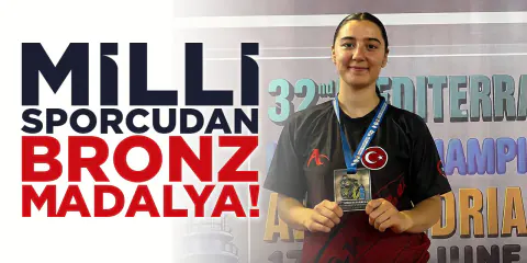 Bilecikli Milli Sporcu Tuğba Çürük Akdeniz Oyunları'nda Bronz Madalya Kazandı