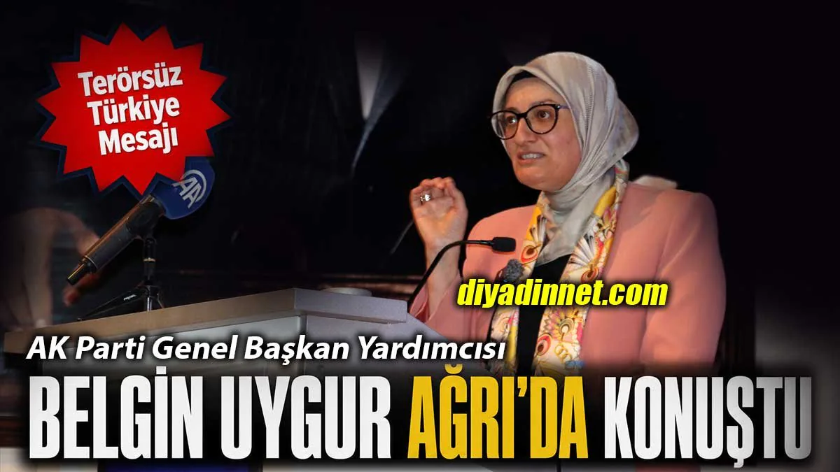 Belgin Uygur'dan kritik mesaj: 'Terörsüz Türkiye' en kıymetli kazanım olacak Belgin Uygur'dan kritik mesaj: 'Terörsüz Türkiye' en kıymetli kazanım olacak