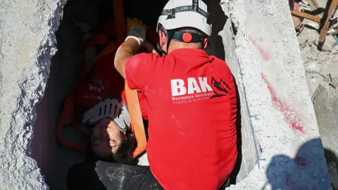 Bornova Arama Kurtarma (BAK) Ekibi'nden Kritik Tatbikat
