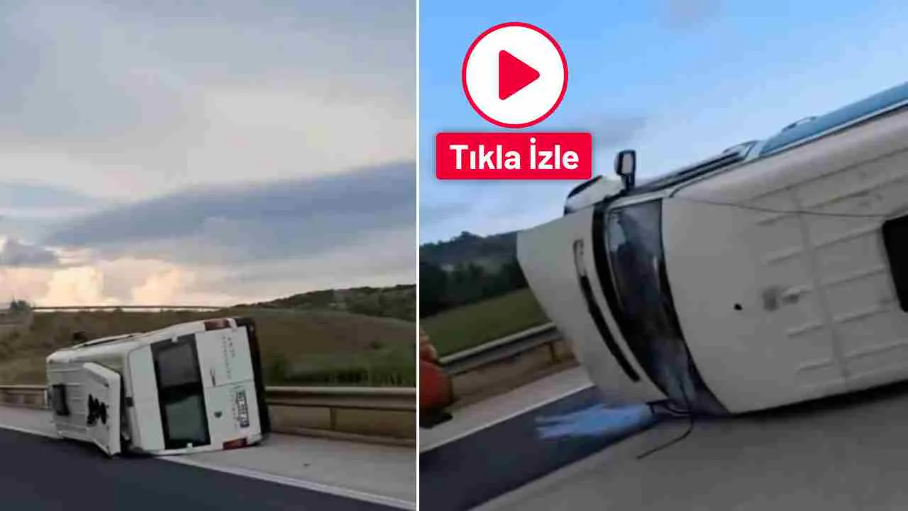 Adana-Gaziantep Otoyolu'nda Kaza: İki Minibüs Devrildi, 5 Yaralı Adana-Gaziantep Otoyolu'nda Kaza: İki Minibüs Devrildi, 5 Yaralı