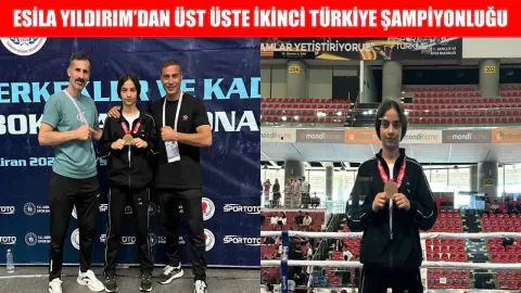 Muşlu Milli Boksör Esila Yıldırım Üst Üste İkinci Kez Türkiye Şampiyonu Oldu