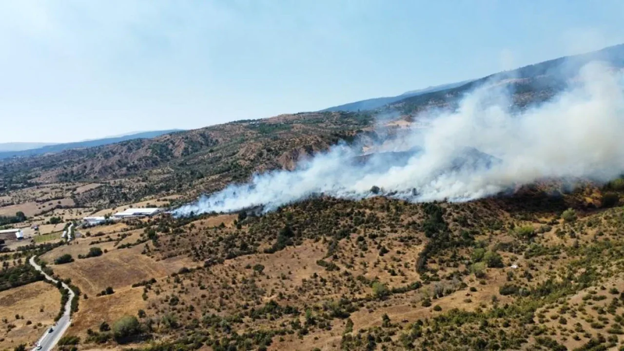 Çankırı'de RTE Parkı Yanında Çıkan Ot Yangınına Müdahale Edildi Çankırı'de RTE Parkı Yanında Çıkan Ot Yangınına Müdahale Edildi