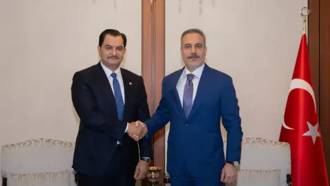 Bakan Fidan, Libya Ulusal Ordusu Genel Komutan Yardımcısı Saddam Hafter ile Görüştü