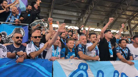 Kütahyaspor taraftarı mağlubiyette oyuncuları tribüne çağırdı: "Sahada mücadele yok"