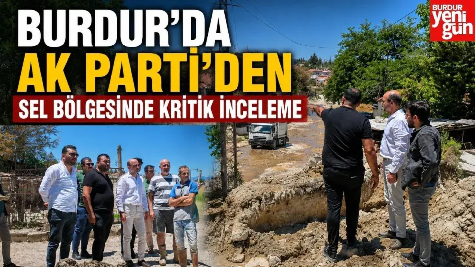 Burdur'da Sel Riskine Karşı Kritik Karar: 4 Dere Yatağı Islah Edilecek görseli