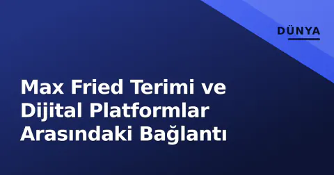 Max Fried Terimi ve Dijital Platformlar Arasındaki Bağlantı
