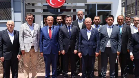 KKTC Cumhurbaşkanı Ersin Tatar Alanya'da Kıbrıs Davasını Anlatacak