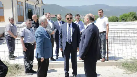 Kütahya'da Dini İhtisas Merkezi Camii'nin inşaat süreci hızlandı
