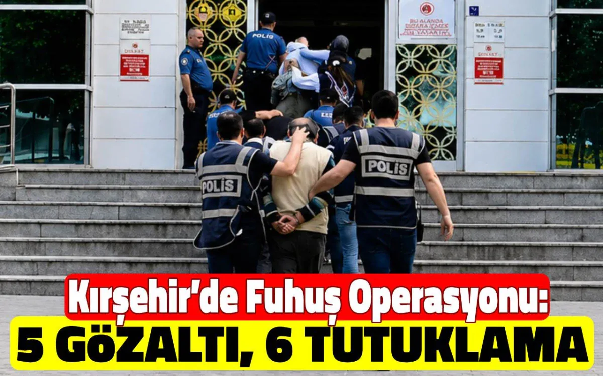Kırşehir ve Ankara'da Eş Zamanlı Operasyon: 5 Kişi Tutuklandı Kırşehir ve Ankara'da Eş Zamanlı Operasyon: 5 Kişi Tutuklandı