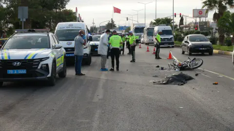 Kilis'te beton mikseri motosiklete çarptı: 1 ölü, 1 ağır yaralı