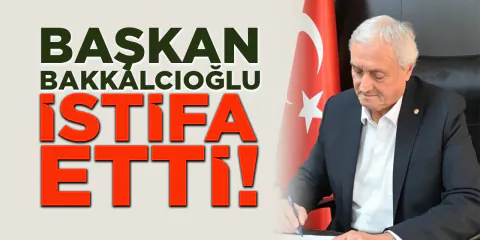 Bozüyük Belediye Başkanı Mehmet Talat Bakkalcıoğlu'dan İstifa Açıklaması