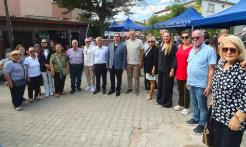 İYİ Parti Çanakkale'de Sahada: Milletvekili Rıdvan Uz Aşağı Okçular Köyü'ni Ziyaret Etti
