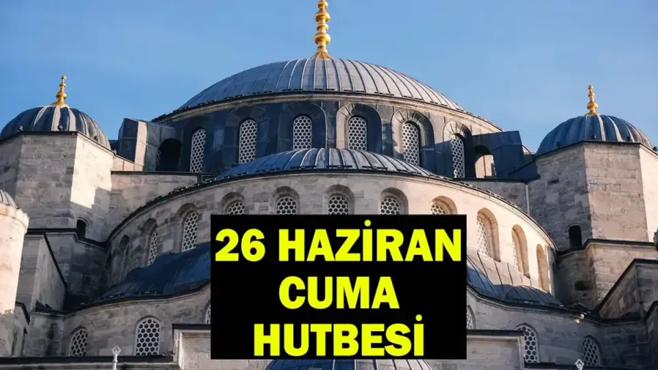 Diyanet'ten 26 Haziran Cuma Hutbesi: 'Aile Olmak' Vurgusu görseli