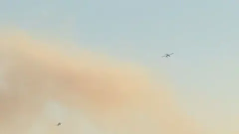 Kozan'da Orman Yangını Ekipler Alevlerle Zamana Karşı Yarışıyor