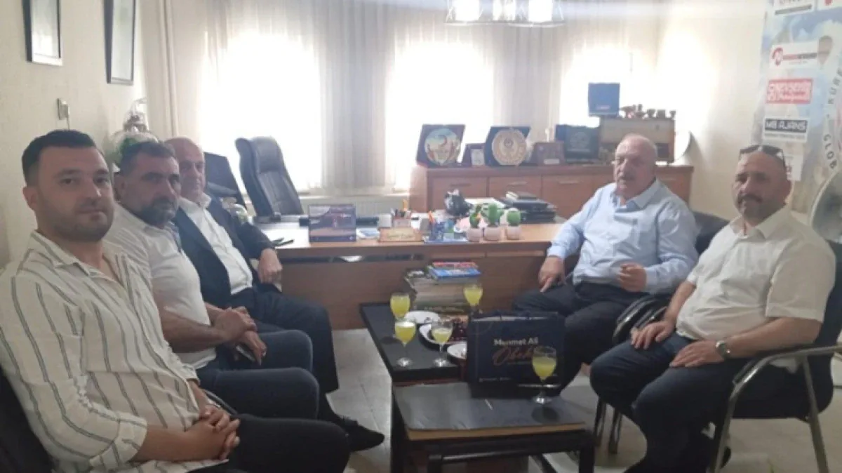 NTSO Başkan Adayı Öbekli'den Muammer Başer'e Bayram Ziyareti NTSO Başkan Adayı Öbekli'den Muammer Başer'e Bayram Ziyareti
