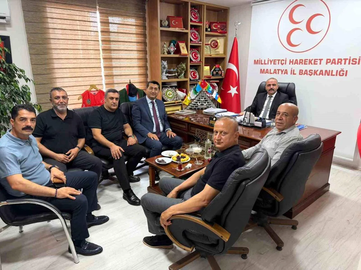 Mahmut Boyraz'dan MHP Heyetine Kritik Ziyaret: Malatya İçin Ortak Akıl Vurgusu