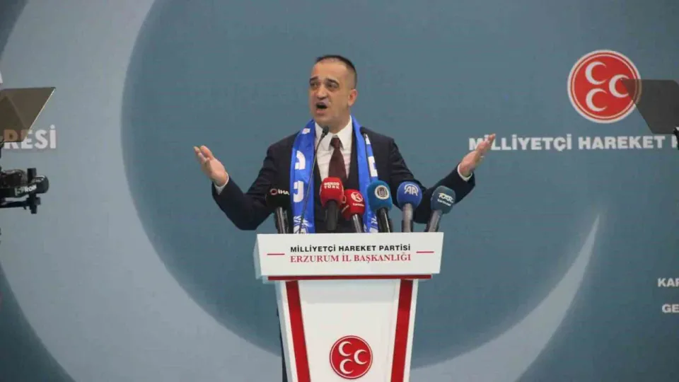 MHP Erzurum'da 15. Kongresi: Adem Yurdagül Tek Adayla Yeniden Seçildi görseli