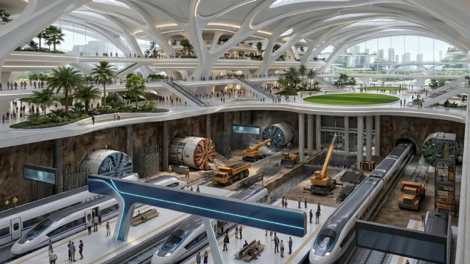 Dubai'den 23,5 Milyar Sterlinlik Dev Hamle: Al Maktoum Havalimanı Dünyanın En Büyüğü Oluyor görseli