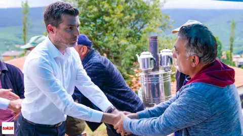 Erbaa Belediye Başkanı Karagöl'den Şef Eren Kaşıkçı'ya Veda Ziyareti