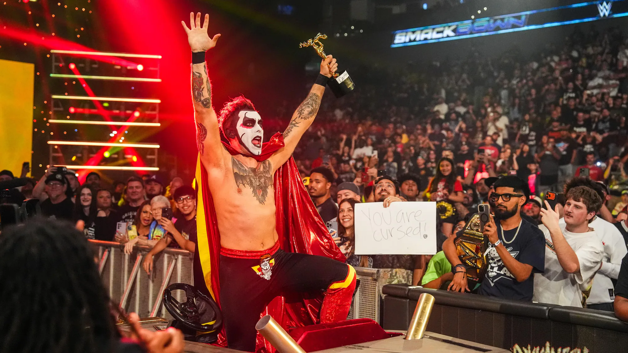 Stanley Cup Finali'nde 'Lanet' Savaşı: WWE Yıldızı Danhausen'den İlginç Hamle Stanley Cup Finali'nde 'Lanet' Savaşı: WWE Yıldızı Danhausen'den İlginç Hamle