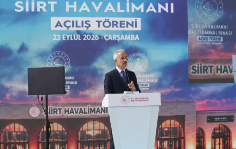 Bakan Uraloğlu Siirt Havalimanı’nı açtı: Kapasite 100 binden 250 bine yükseldi