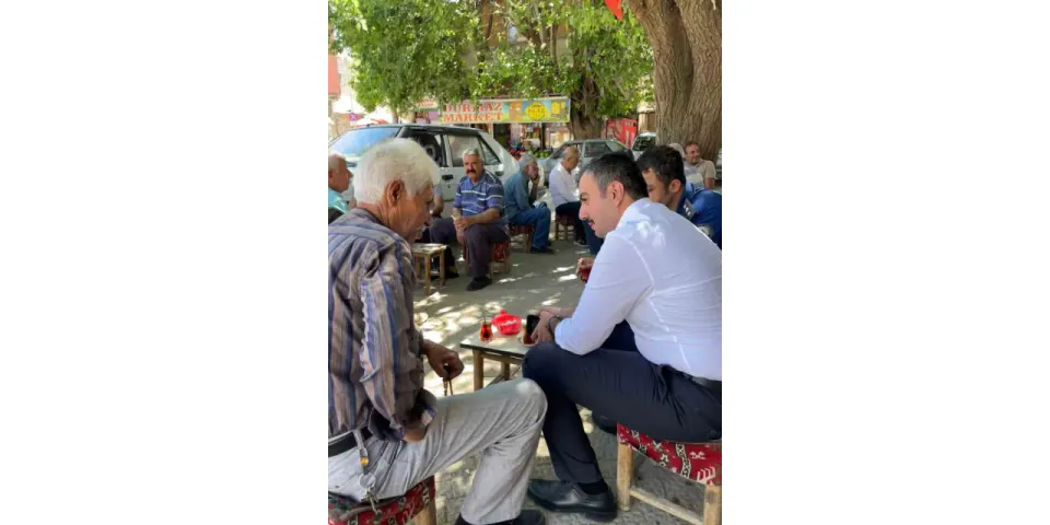 Dicle Kaymakamı Mustafa Atış'tan Esnaf ve Vatandaş Ziyareti görseli