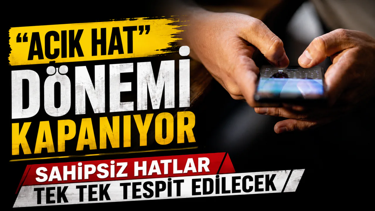Süreli ve Sahte Hatlara Yeni Düzenleme: 'Açık Hat' Dönemi Kapanıyor Süreli ve Sahte Hatlara Yeni Düzenleme: 'Açık Hat' Dönemi Kapanıyor