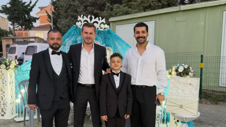 AK Parti Kırklareli İlçe Başkanı Bahadır Kovankaya Sünnet Düğününde Aileye Katıldı görseli
