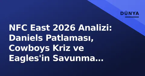 NFC East 2026 Analizi: Daniels Patlaması, Cowboys Kriz ve Eagles'in Savunma Sorunu