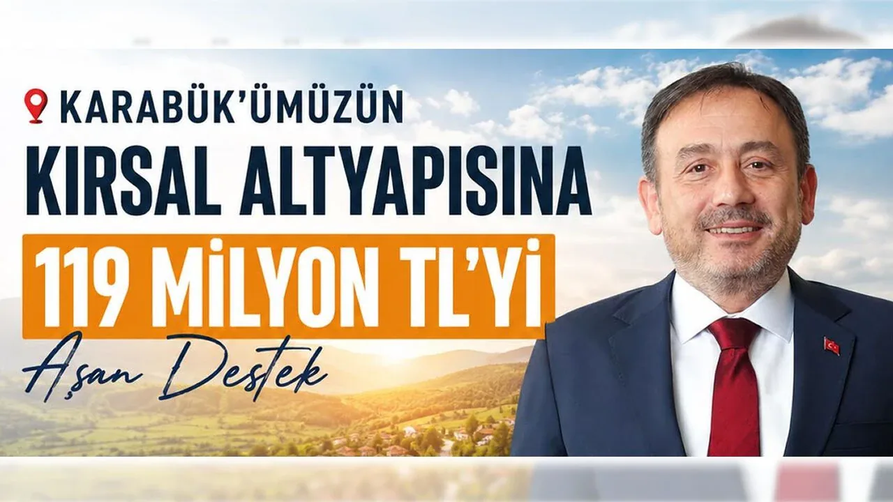 Karabük Köylerine Dev Altyapı Hamlesi: 119 Milyon TL'lik KÖYDES Desteği Karabük Köylerine Dev Altyapı Hamlesi: 119 Milyon TL'lik KÖYDES Desteği