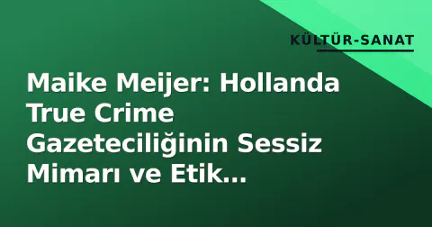 Maike Meijer: Hollanda True Crime Gazeteciliğinin Sessiz Mimarı ve Etik Pusulası
