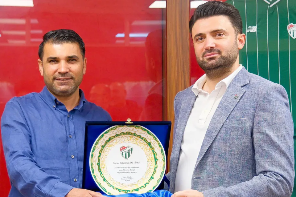 Bursaspor'a 5 Milyon TL'lik Destek: Ankaralı İş İnsanı Süleyman Öztürk #Yanındayım Deddi görseli