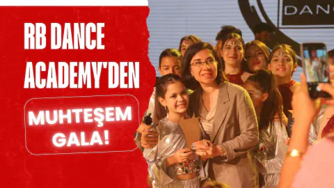 Uşak'ta Genç Dansçılardan Görkemli Sahne: RB Dance Academy 2. Gala Gecesi