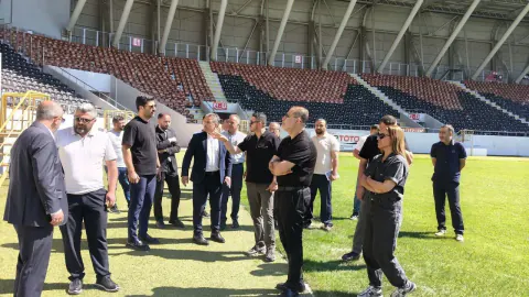 Çorum Şehir Stadı'nda Süper Lig Hazırlığı: Bakım Çalışmaları Başlıyor