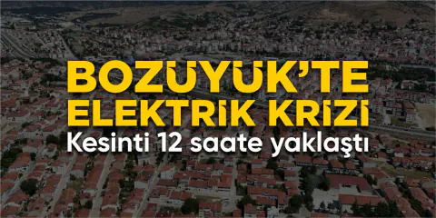 Bozüyük'te 12 Saatlik Elektrik Kesintisi: Hayat Durma Noktasına Geldi