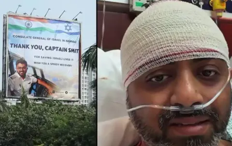 FlyDubai Kaptan Smit'in anısına Kozhikode'de dev afişler: 'Gökyüzünün çocuğu unutulmadı'