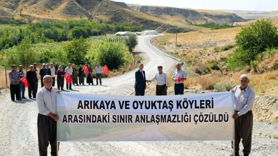 Batman'da yıllardır süren köy sınır anlaşmazlığı resmen çözüldü görseli