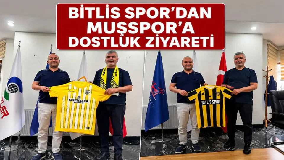Bitlis Spor ve Muşspor'dan Ankara'da Anlamlı Buluşma: Bölge Futbolu İçin İş Birliği görseli