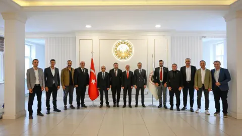 Kırklareli Valisi Turan, Faal Hakemler Derneği Yöneticilerini Accept Ederek Destek Taahhüdünde Bulundu