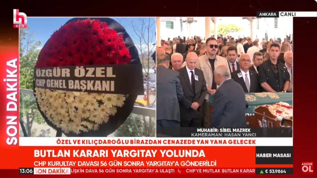 Olcay Baykal Son Yolculuğuna Uğurlanıyor: CHP'de 'İki Genel Başkan' Detayı Olcay Baykal Son Yolculuğuna Uğurlanıyor: CHP'de 'İki Genel Başkan' Detayı