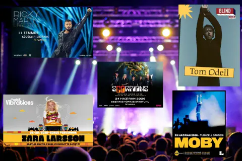 İstanbul'da Dünya Yıldızları Geçidi: 2026 Yaz Konser Takvimi Netleşti