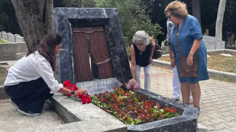 Usta Sanatçı Genco Erkal İçin Tiyatro Sahnesi Formunda Anıt Mezar Açıldı
