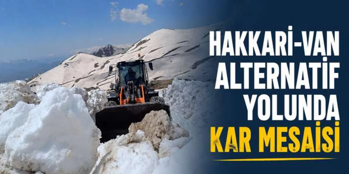 Hakkari-Van Ulaşımında Kritik Güzergah: Pınarca Yolunda Kar Mesaisi Hakkari-Van Ulaşımında Kritik Güzergah: Pınarca Yolunda Kar Mesaisi