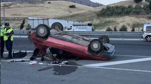Kahramanmaraş-Kayseri Yolunda Feci Kaza: 3'ü Çocuk 4 Yaralı