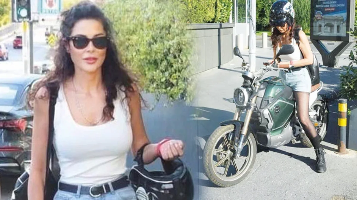 Asena Tuğal Motosikletle AVM Çıkışında Yakalandı: "14 Yıldır Beraberiz, Sinema Projesi Var"