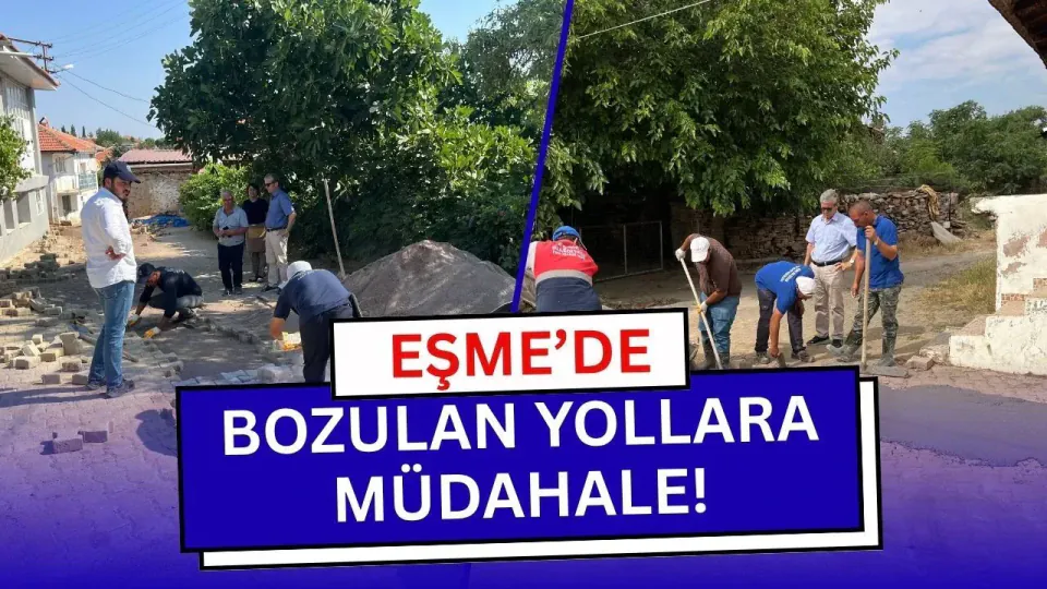 Eşme Belediyesi Mahalle Yollarında Bakım ve Onarım Seferberliği Başlattı görseli